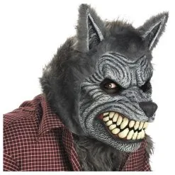 Motion Werewolf Mask -Costumes By Theme Shop 393393 02