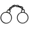 Black Rubber Shackles