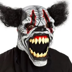 Last Laugh Motion Clown Mask 3 Last Laugh Motion Clown Mask -Costumes By Theme Shop 448190 01