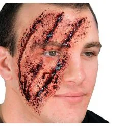 Shredded Face Prosthetic