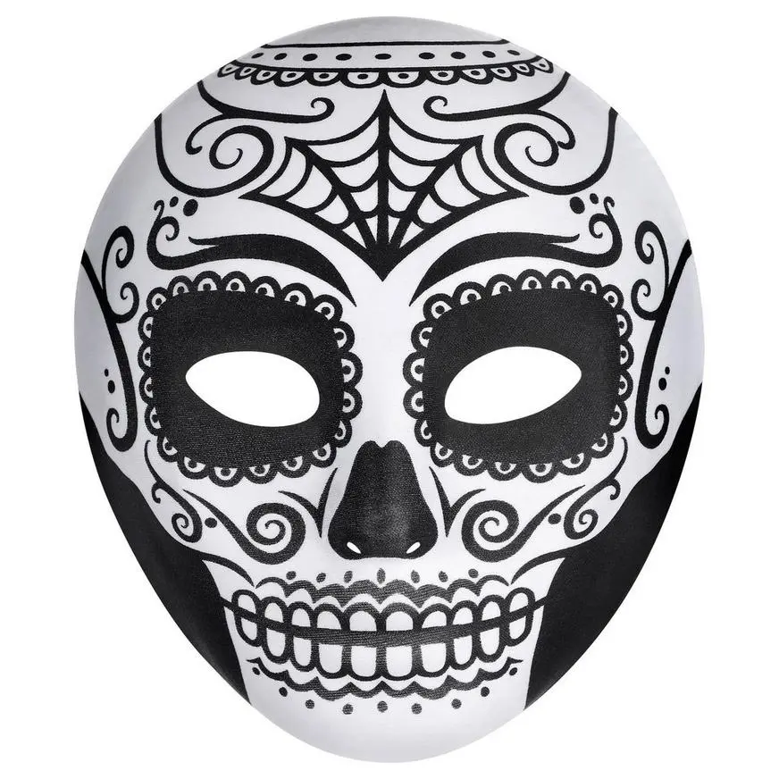 Day Of The Dead Face Mask 1 Day Of The Dead Face Mask