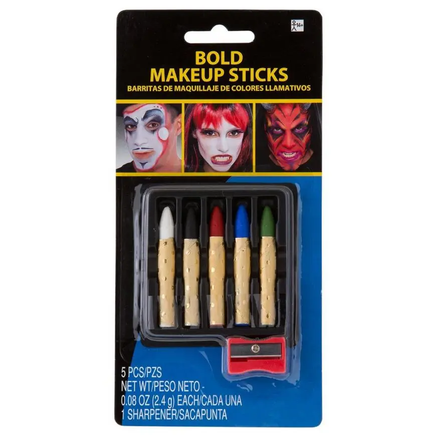 Bold Makeup Crayon Set 6pc 1 Bold Makeup Crayon Set 6pc