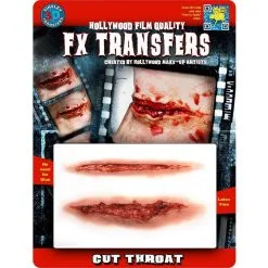 Cut Throat Prosthetics- Tinsley Transfers 3 Cut Throat Prosthetics- Tinsley Transfers -Costumes By Theme Shop 592373 01