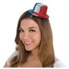 Glitter Patriotic Mini Top Hat