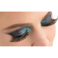 Sultry Black False Eyelashes -Costumes By Theme Shop 627691 01