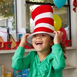 Child Cat In The Hat Top Hat - Dr. Seuss -Costumes By Theme Shop 732768 01