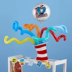 Child Cat In The Hat Top Hat - Dr. Seuss -Costumes By Theme Shop 732768 02