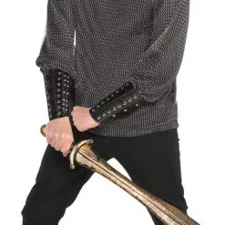 Adult Studded Cuffs 2ct 3 Adult Studded Cuffs 2ct -Costumes By Theme Shop 752374 01