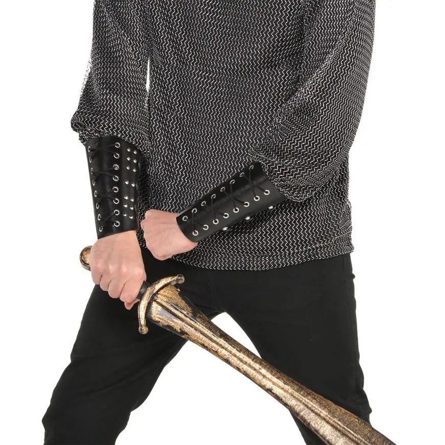 Adult Studded Cuffs 2ct 2 Adult Studded Cuffs 2ct - Image 2