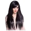 ROCKSTAR WIGS LLC Stylish Long Black Wig