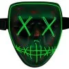 ALMAR SALES COMPANY INC Light-Up Green Stitch Face Mask