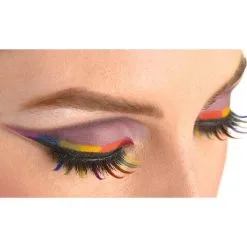 AMSCAN Rainbow Eyelashes