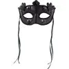 Black Sequin Masquerade Mask