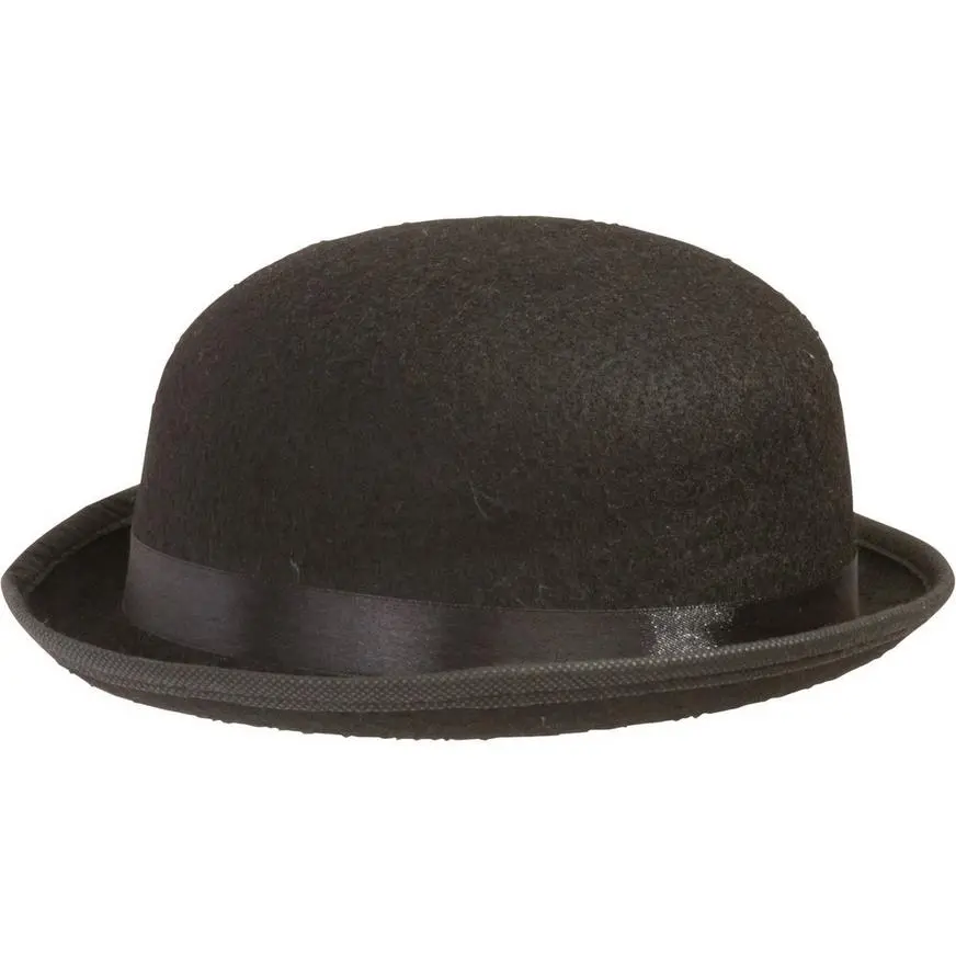 Black Derby Hat 1 Black Derby Hat