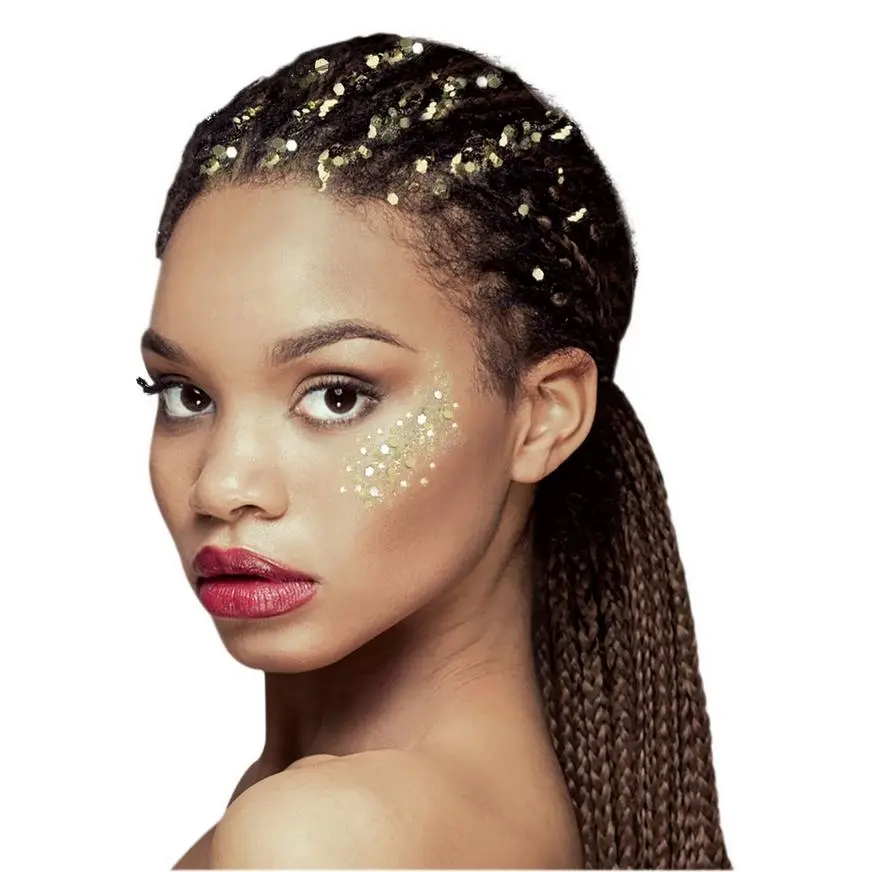 Gold Glitter Makeup Kit 1 Gold Glitter Makeup Kit