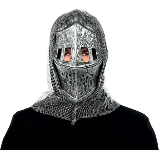 Knight Helmet Mask -Costumes By Theme Shop 890331