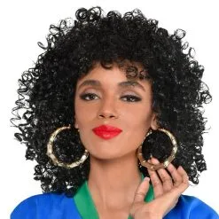 Gold Classic Bamboo Hoop Earrings