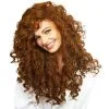 Curly Red Pretty Lady Wig