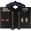 Bats, Fangs & Skeletons Halloween Earring Set, 3ct