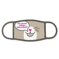 Adult Six Paws Away Face Mask