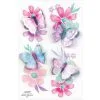 AMSCAN 3D Flutter Tattoos 1 Sheet
