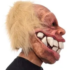 ZAGONE STUDIOS LLC Myles Of Smiles Latex Mask -Costumes By Theme Shop 920275 01
