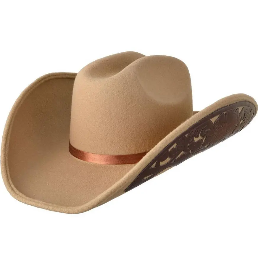 AMSCAN Oversized Debossed Cowgirl Hat 1 AMSCAN Oversized Debossed Cowgirl Hat