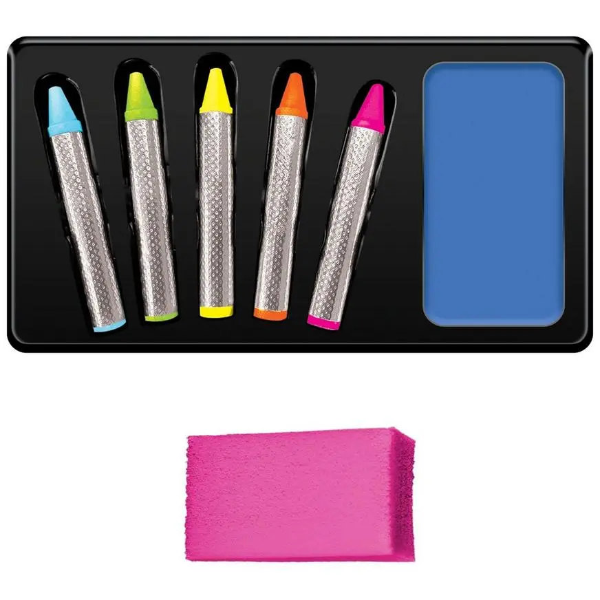 Cinema Secrets Glow-in-the-Dark Sugar Skull Makeup Kit - Day Of The Dead 1 Cinema Secrets Glow-in-the-Dark Sugar Skull Makeup Kit - Day Of The Dead