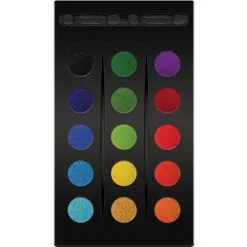 Cinema Secrets Bold Makeup Palette, 15 Colors