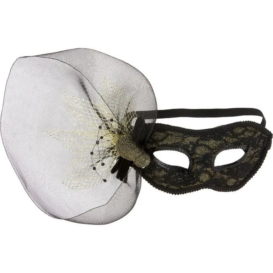 Night Leopard Masquerade Mask 1 Night Leopard Masquerade Mask