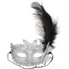 Silver Butterfly Masquerade Mask
