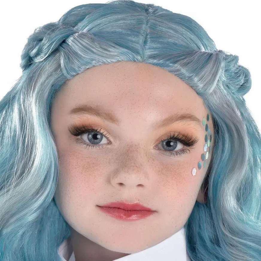 Party City Kids' Blue Addison Alien Wig - Disney ZOMBIES 3 2 Party City Kids' Blue Addison Alien Wig - Disney ZOMBIES 3 - Image 2