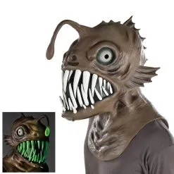 AMSCAN Adult Light-Up Anglerfish Latex Mask