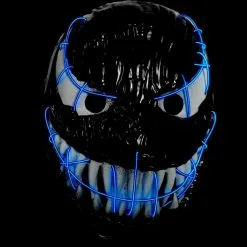 Light-Up Wide Mouth Monster Mask, 16in X 18in -Costumes By Theme Shop 942608 02