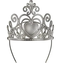 Silver Disney Princess Tiara & Wand Costume Accessory Kit -Costumes By Theme Shop 943575 02