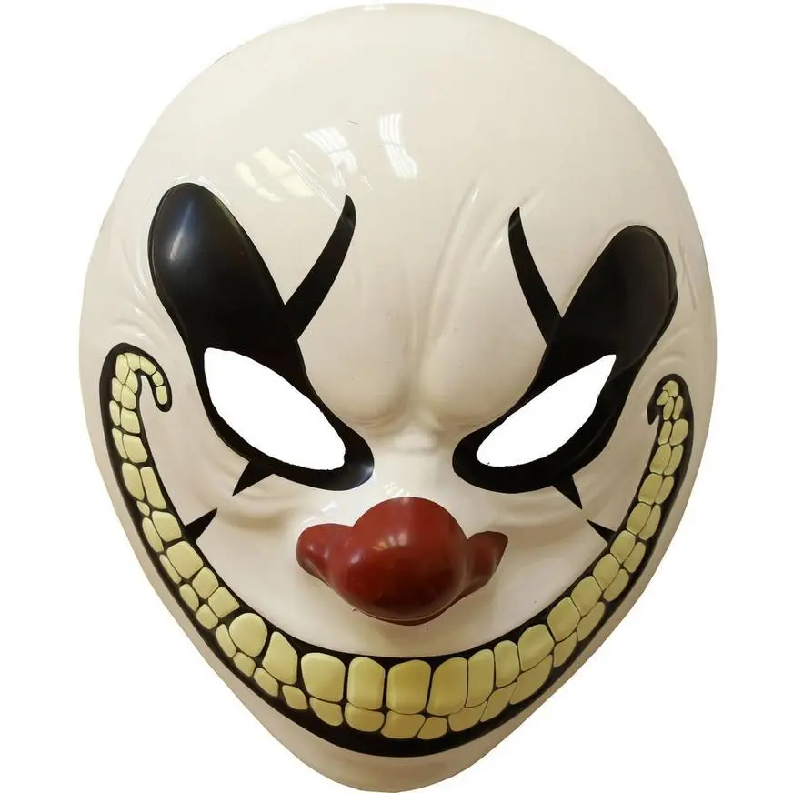 Adult Freak Show Clown Mask 1 Adult Freak Show Clown Mask