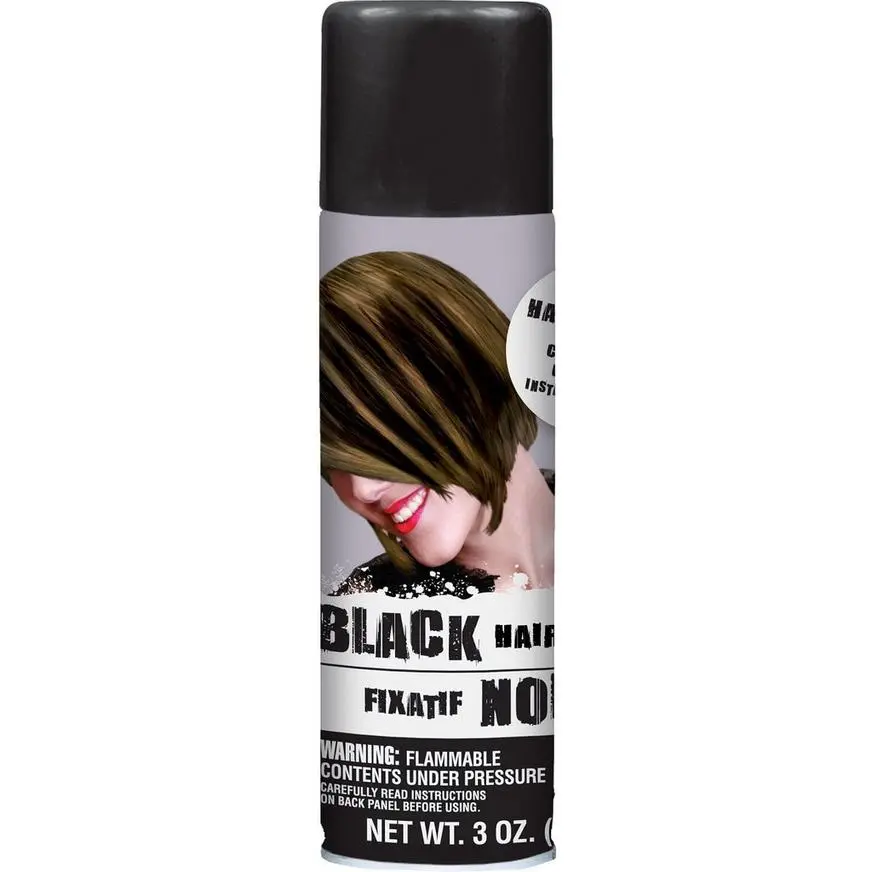 Black Hair Spray 1 Black Hair Spray