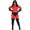 Adult Mrs. Incredible Plus Size Deluxe Costume - The Incredibles
