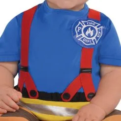 Baby First Fireman Costume -Costumes By Theme Shop P631179 02
