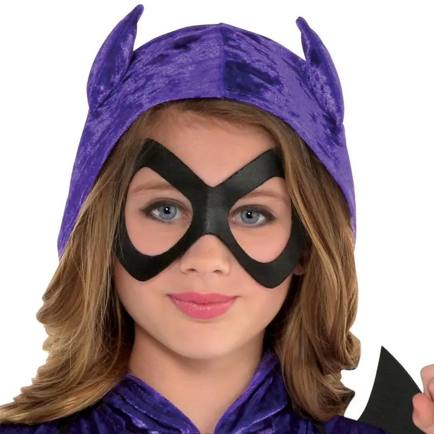 Girls Batgirl Jumpsuit Costume - DC Super Hero Girls 2 Girls Batgirl Jumpsuit Costume - DC Super Hero Girls - Image 2