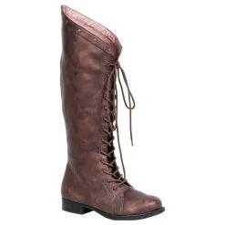 Adult Brown Studded Boots