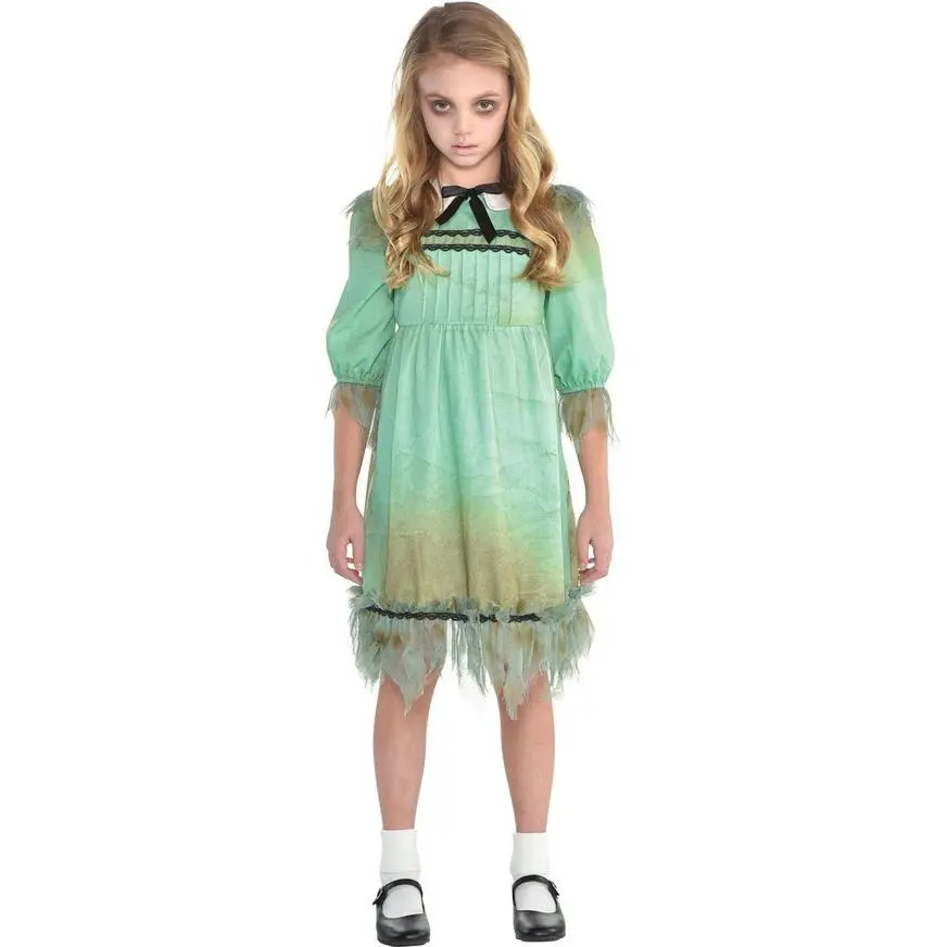 Girls Creepy Girl Costume 1 Girls Creepy Girl Costume