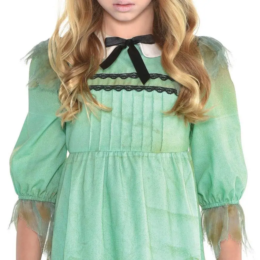 Girls Creepy Girl Costume 2 Girls Creepy Girl Costume - Image 2