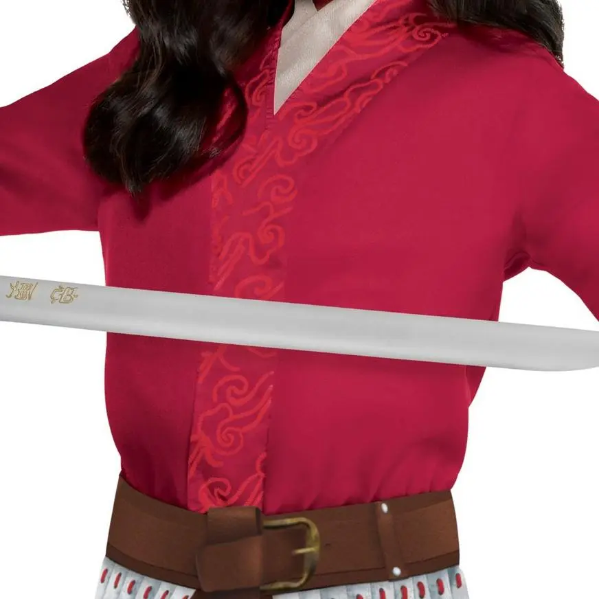 Kids' Mulan Deluxe Costume - Mulan Live-Action 3 Kids' Mulan Deluxe Costume - Mulan Live-Action - Image 3