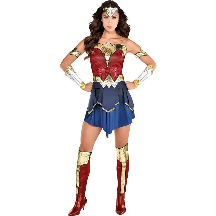 Adult Wonder Woman Deluxe Costume - WW 1984 1 Adult Wonder Woman Deluxe Costume - WW 1984