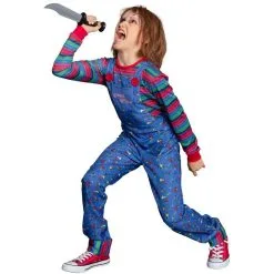 Girls Chucky Costume - Child's Play -Costumes By Theme Shop P889670 02