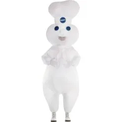 AMSCAN Adult Inflatable Pillsbury Doughboy Costume