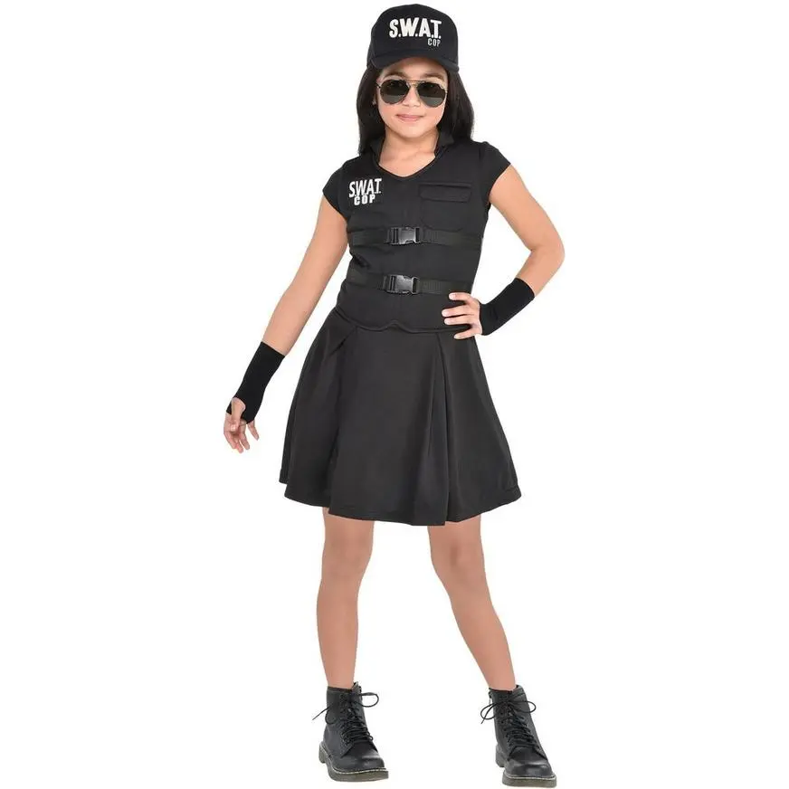 AMSCAN Kids' SWAT Cop Costume 1 AMSCAN Kids' SWAT Cop Costume
