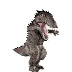 Party City Adult Giganotosaurus Dinosaur Inflatable Costume With Sound Effect - Jurassic World: Dominion