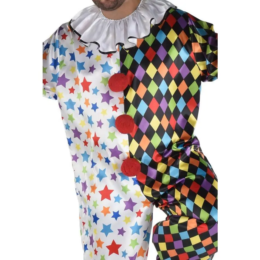 Adult Friendly Clown Plus Size Costume 2 Adult Friendly Clown Plus Size Costume - Image 2